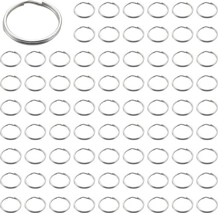 Torribaly Universal Split Key Rings 20mm Outside Dia