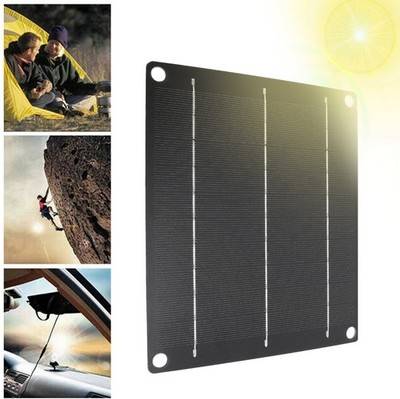 Solar Panel Charger 6W Multifunctional USB Set