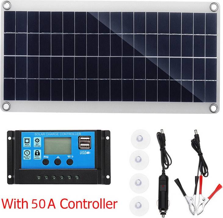 Flexible Solar Panel 50A Controller Module