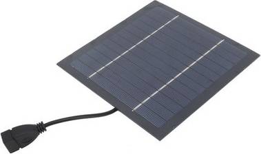 5W Solar Panel Powered Fan Kit
