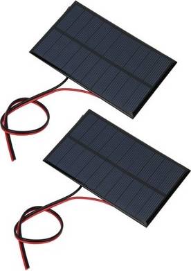 Solar Panel Module Charger Battery DC 5V 250mA W Cable