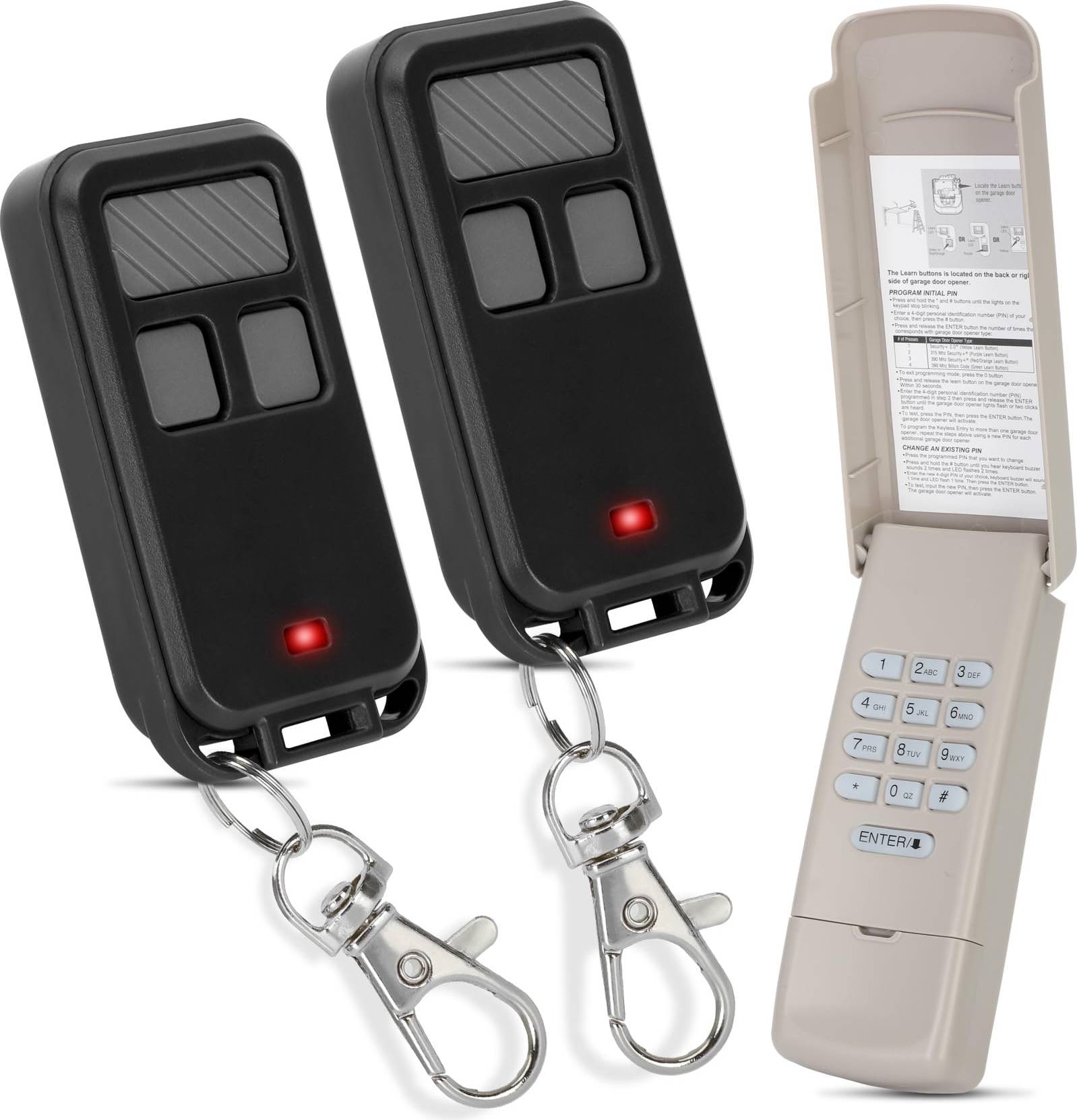 Garage remote control 890MAX Universal Wireless Keypad Remote Control Set