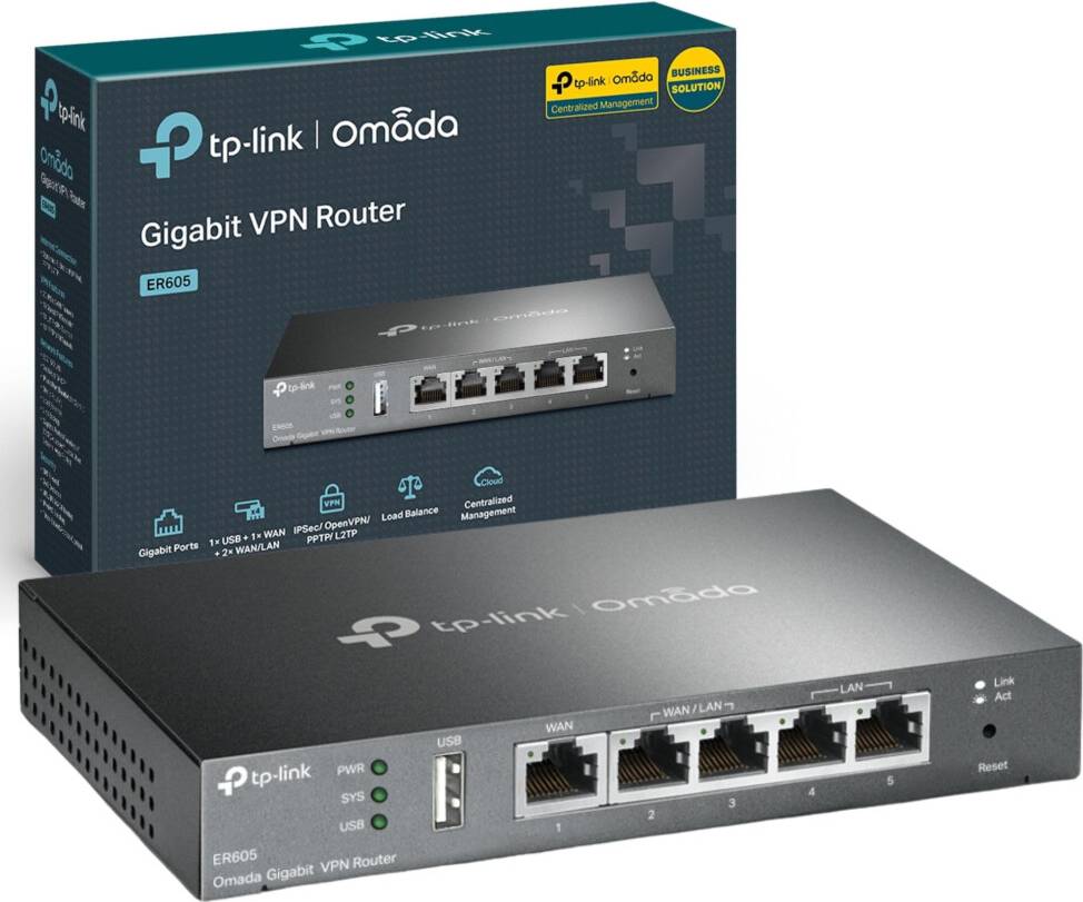 TP-Link ER605 Gigabit VPN Router
