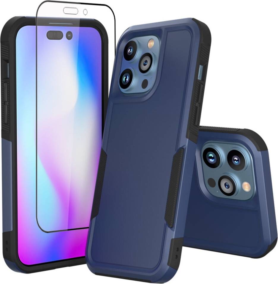 Screen protector iphone 14 plus iPhone 14 Plus Case With Screen Protector