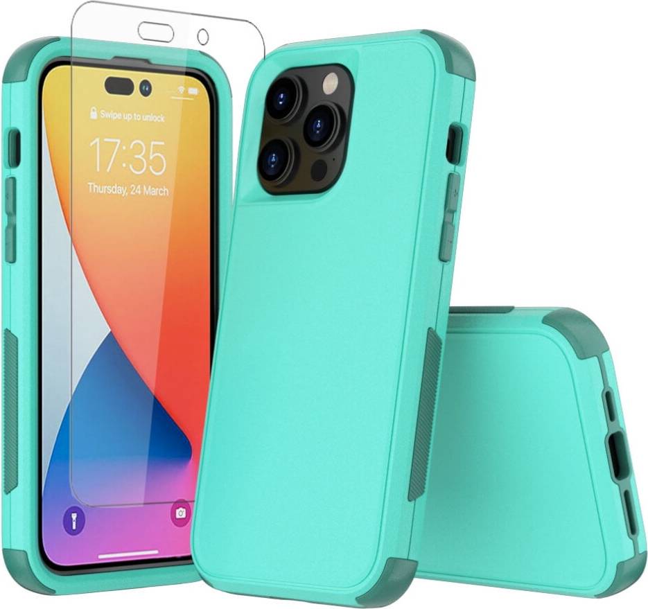Iphone 14 pro max screen protector iPhone 14 Pro Max Case With Screen Protector
