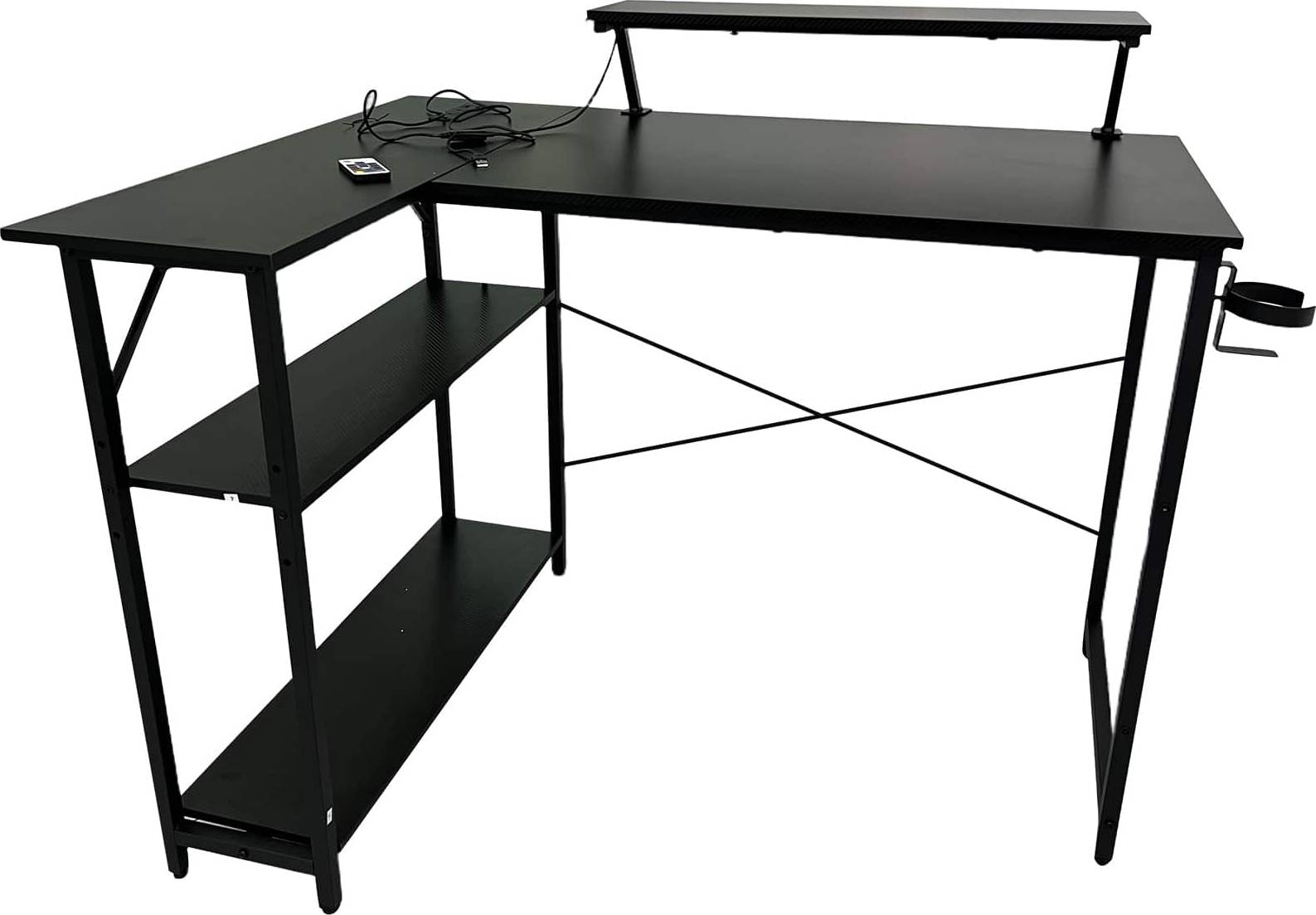 Gaming computer desk GTPLAYER RGB Gaming Desk Reversible Computer Desk