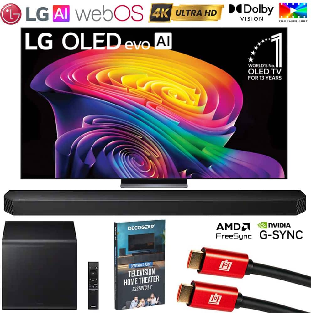 Lg oled 77 LG 77 Inch OLED Evo AI C6H 4K Soundbar System