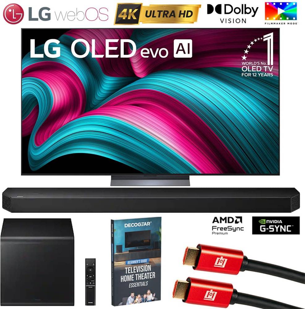 Lg oled 77 LG 77 Inch C5 OLED Evo 4K UHD Soundbar System