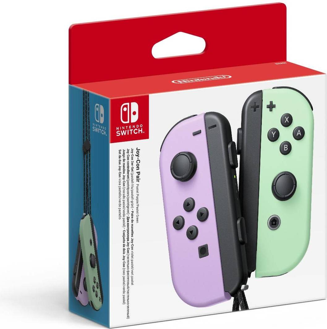 Nintendo switch joy con wireless controller Nintendo Switch Pastel Purple Controller Set