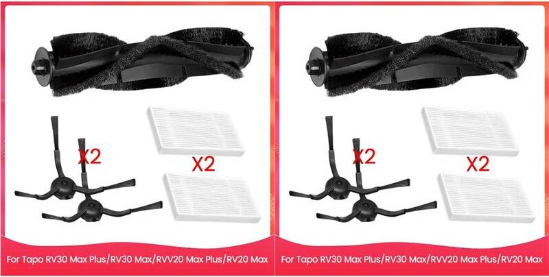 Set 2 Ricambio Aspirapolvere Tapo RV30 Max