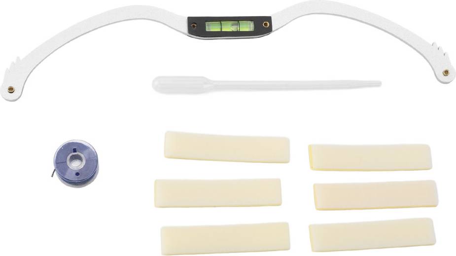 Microblading Kit Essential Eyebrow Ruler Bubble Leveler Precision Lines Tool