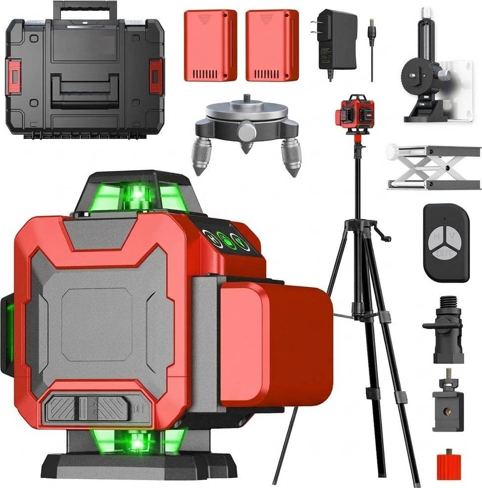 Green laser level Self Leveling Laser Level 4x360 Green Line Remote Control