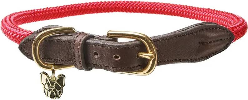Digby & Fox and Fine Rope Collar Red
