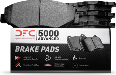 Brake kit Rear 5000 Advanced Brake Pads Ceramic Hardware Kit