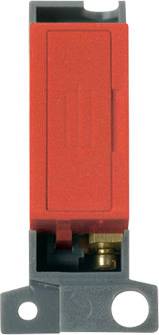 Click Scolmore MiniGrid 13A Fused FCU Module Red