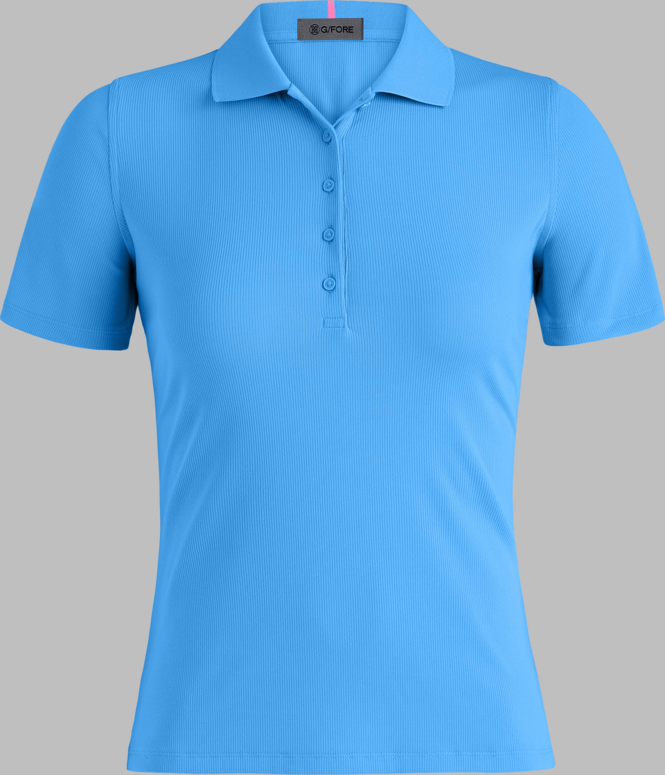 Tech Nylon Rib Polo - Azul