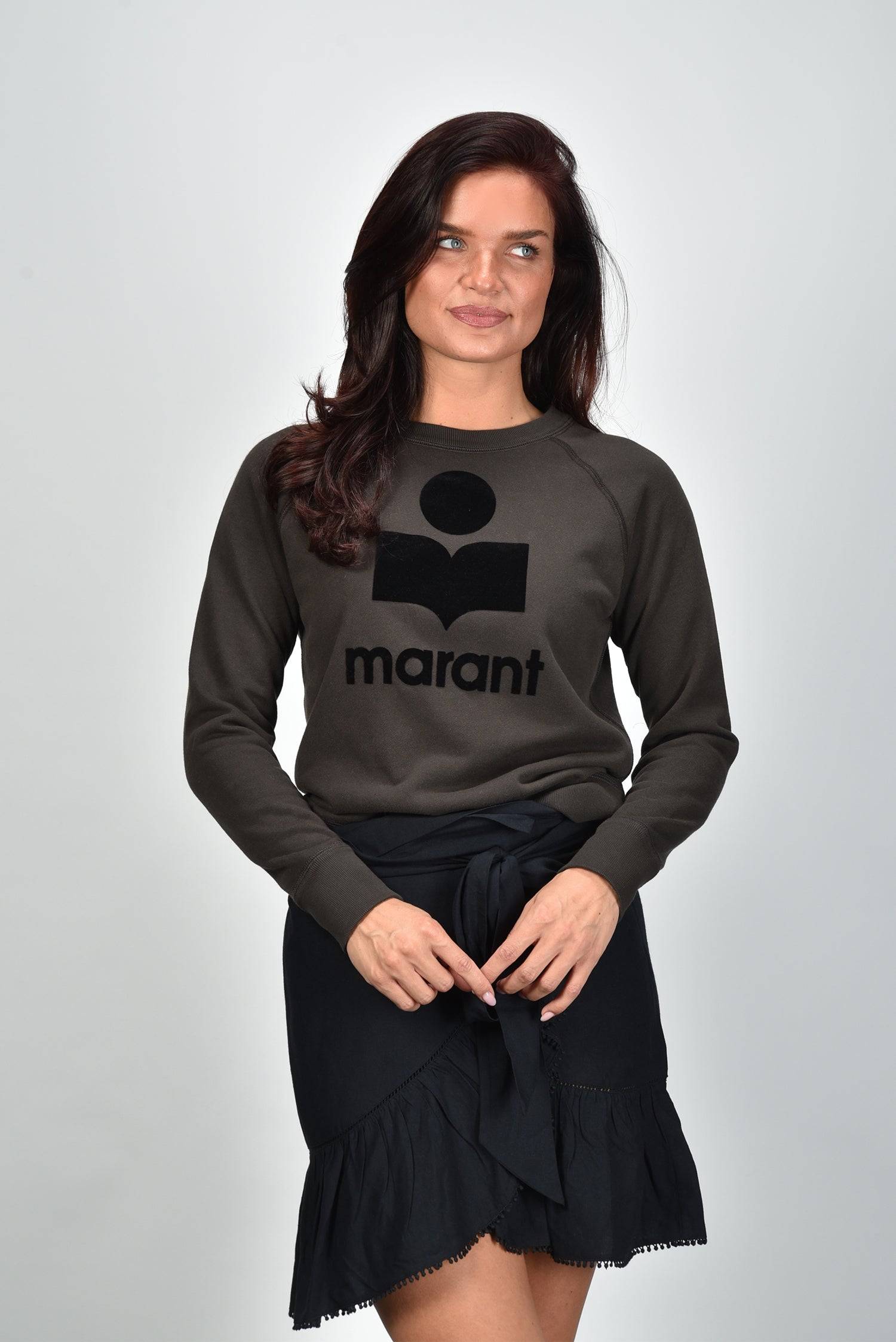 Sweatshirt Bomuld - Sort