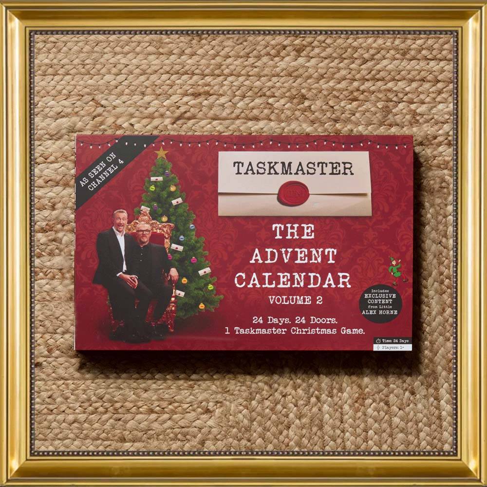 BBC 24 Days Taskmaster Advent Calendar