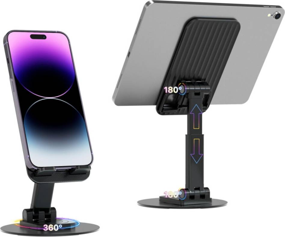 Pro max 48 Adjustable 360 Rotating Phone Stand