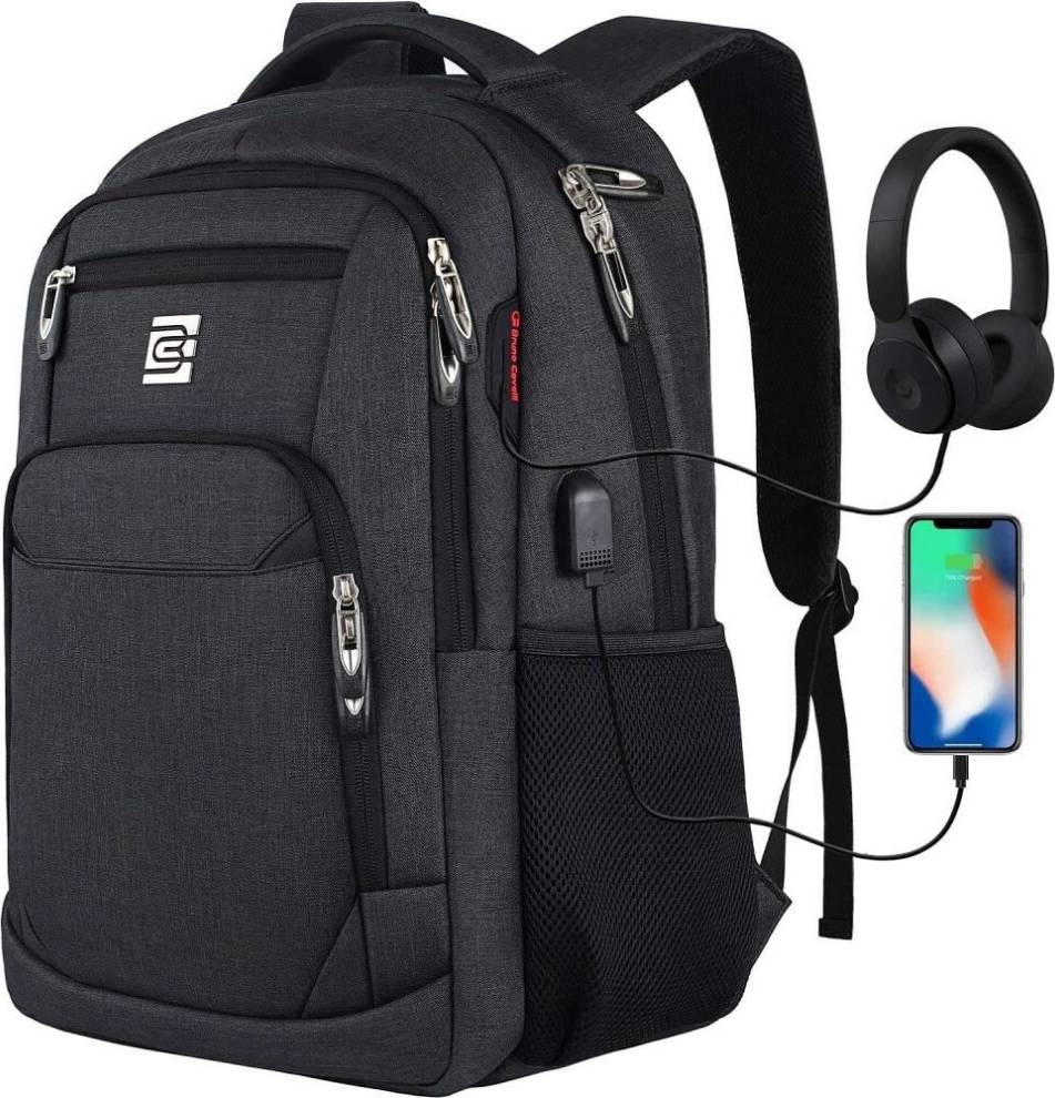 Laptop bag back Effortless Style Backpack 15.6 Inch Laptop Bag Breathable Back Design