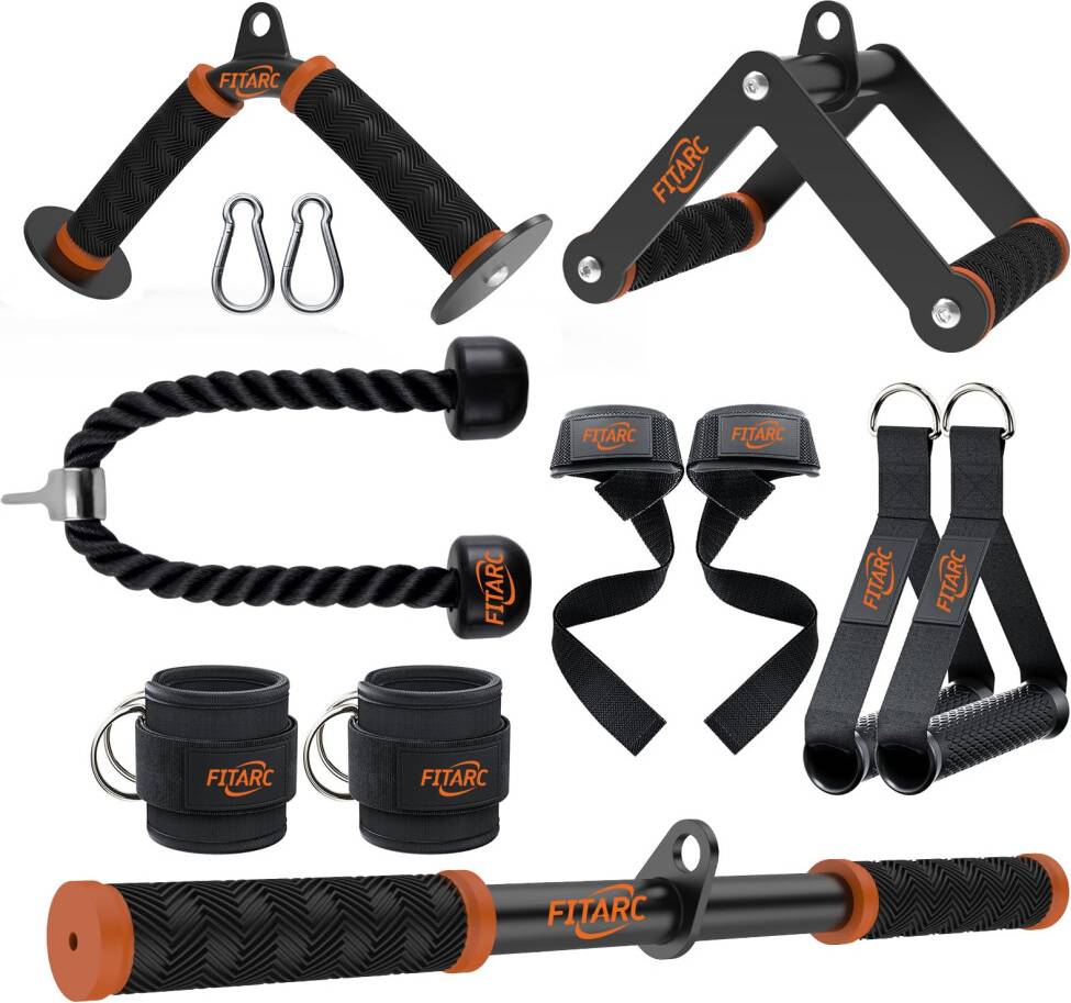 Cable machine home gym Fitarc Cable Machine Attachment Set