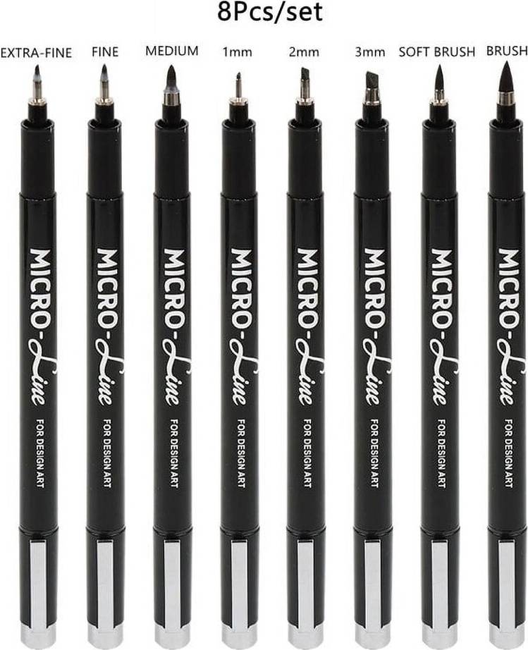 Hand Lettering Pens Set