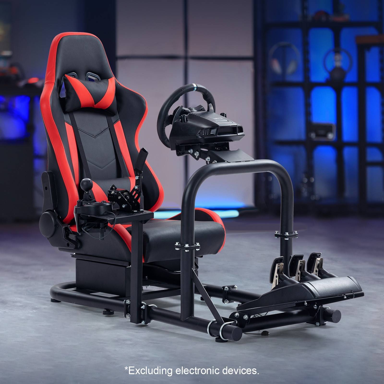 Logitech g920 Dardoo Racing Flight Simulator Cockpit With Black Seat For Logitech G923 G920