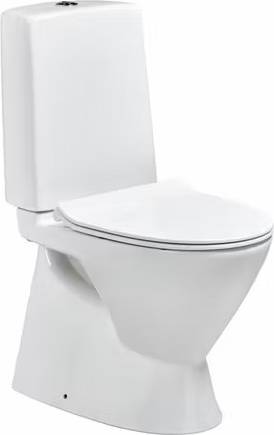 Solo Rimless Toalettstol WC-sits