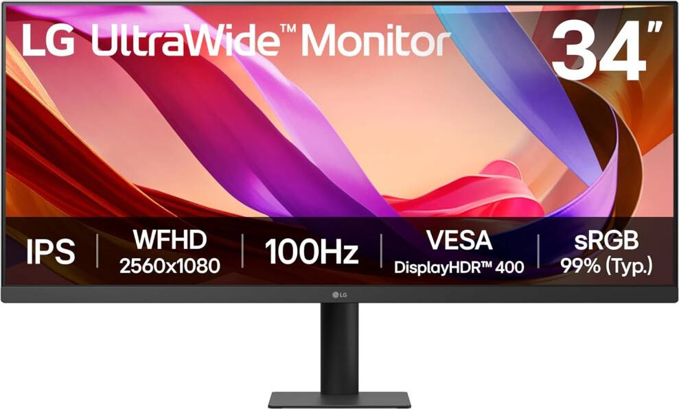 LG UltraWide Monitor 34U511A 34 Inch
