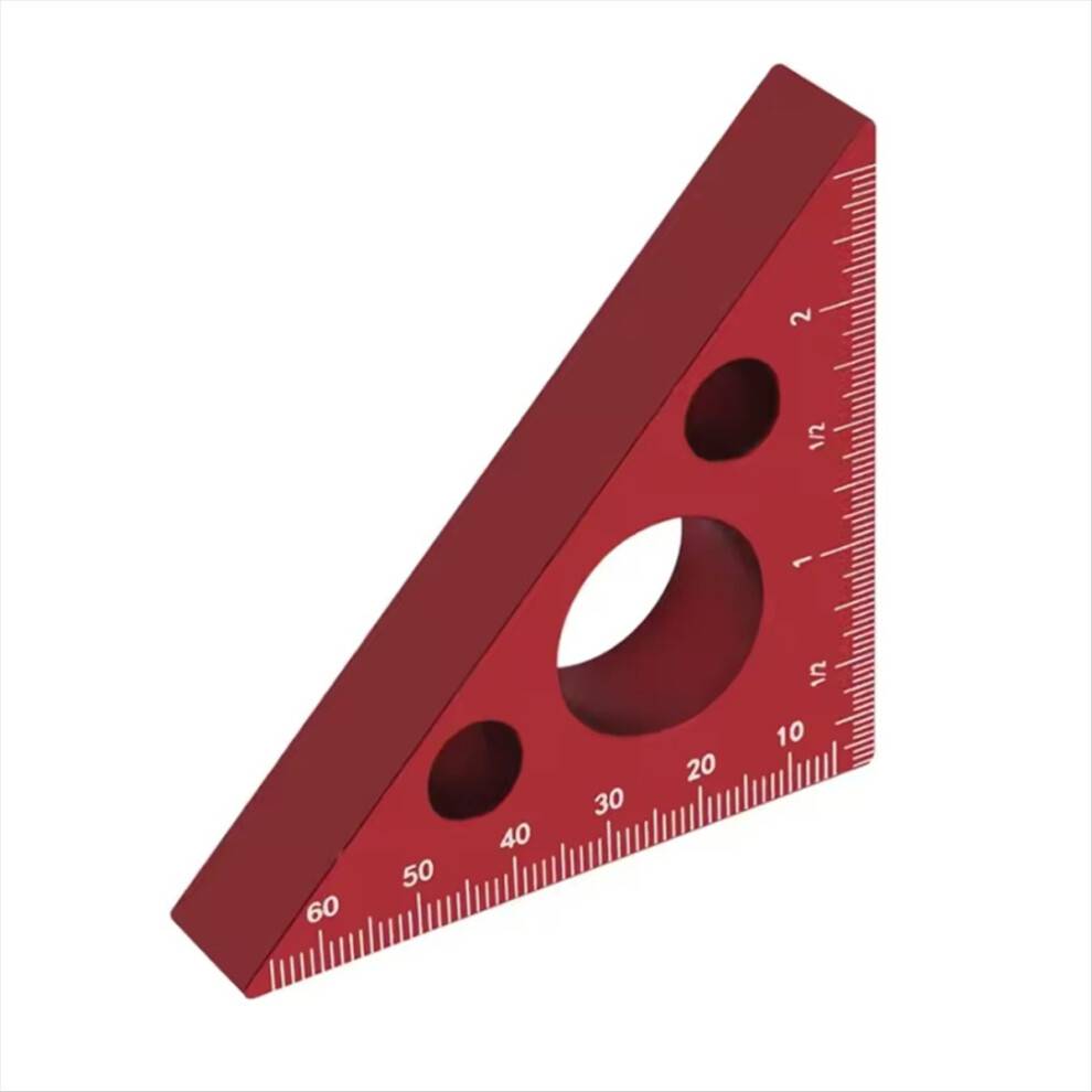 Typecat Right Angle Ruler Woodworking Triangle Scales Carpenter's Square