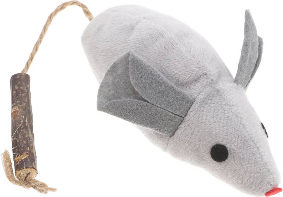 ABOOFAN Mouse Toy For Cat With Catnip And Rope