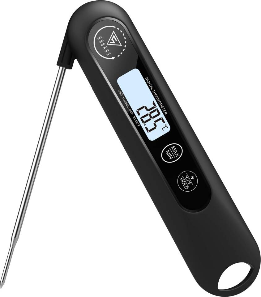 3S Instant Read Food Meat Thermometer With Backlight