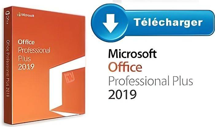 Microsoft office 2019 Microsoft Office 2019 Pro Plus Achat Définitif