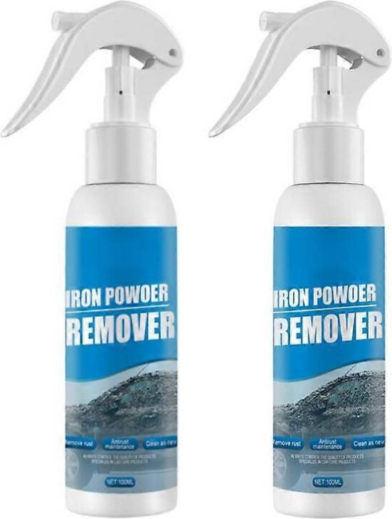 Car Iron Powder Rust Remover 2pcs Rostborttagning