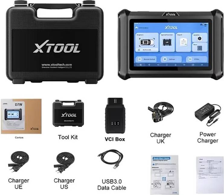 D7W Bidirectional Car Scanner