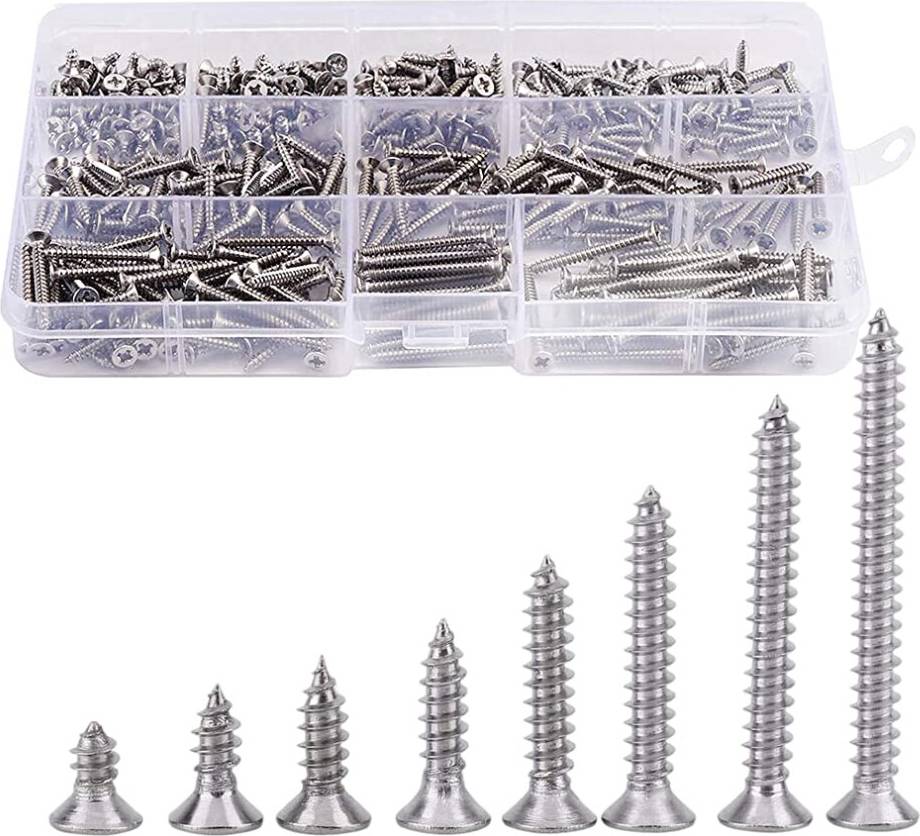 Stainless Steel Screw Assortment Kit