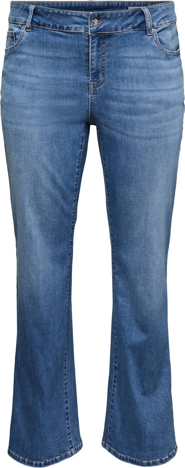 Vero Moda Mid Rise Wide Leg Fit Jeans