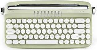 Lamicall Retro Round Keycap Tri-Mode Keyboard