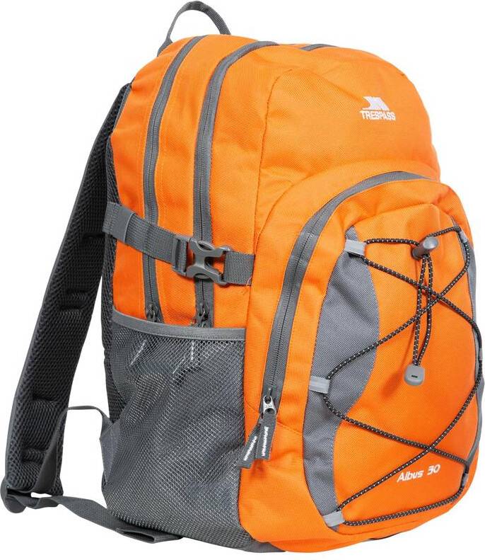 Trespass Albus Backpack Perfect Rucksack - Orange
