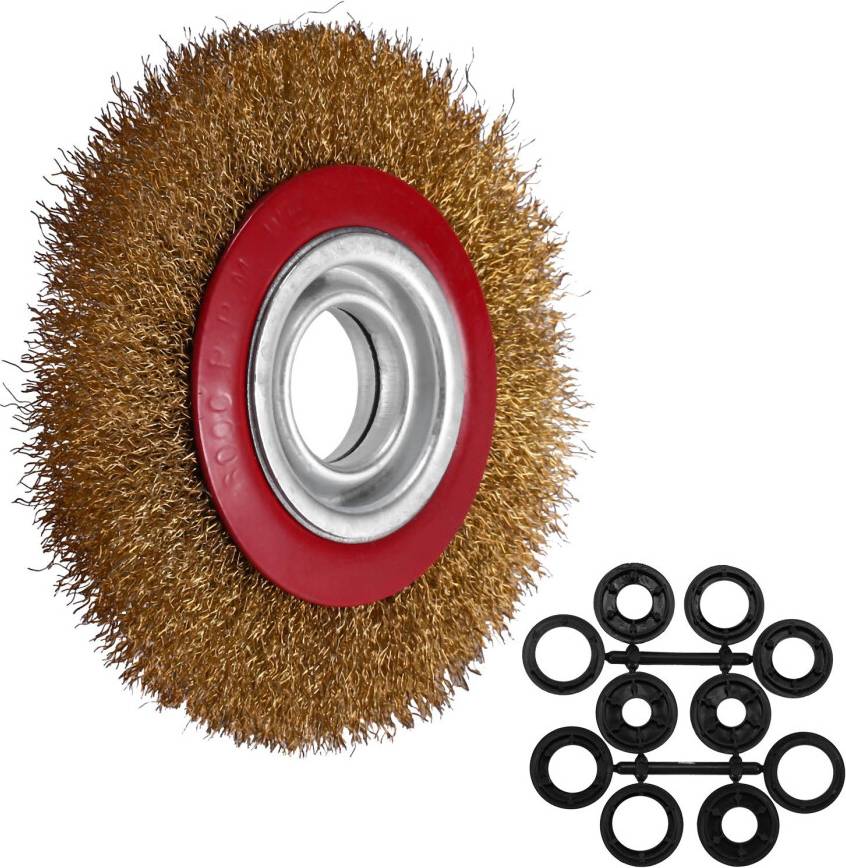 Wire Brush Wheel Adaptor Rings 6 Inch