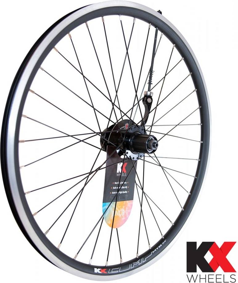 Doublewall 24 Inch QR Cassette Rear Wheel Disc Rim B