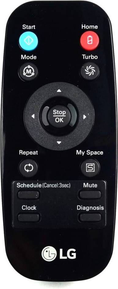 LG VR7412RB Vacuum Cleaner Remote Control