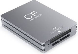 Cfexpress type b card reader Sodial 2 In 1 Cfexpress Type B Card Reader