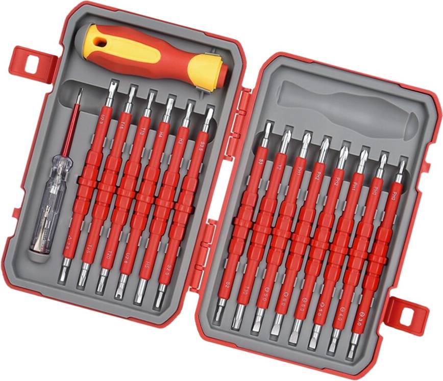 Electricians tool kit Comprehensive Electricians Screwdriver Kit 29Pcs Screwdriver