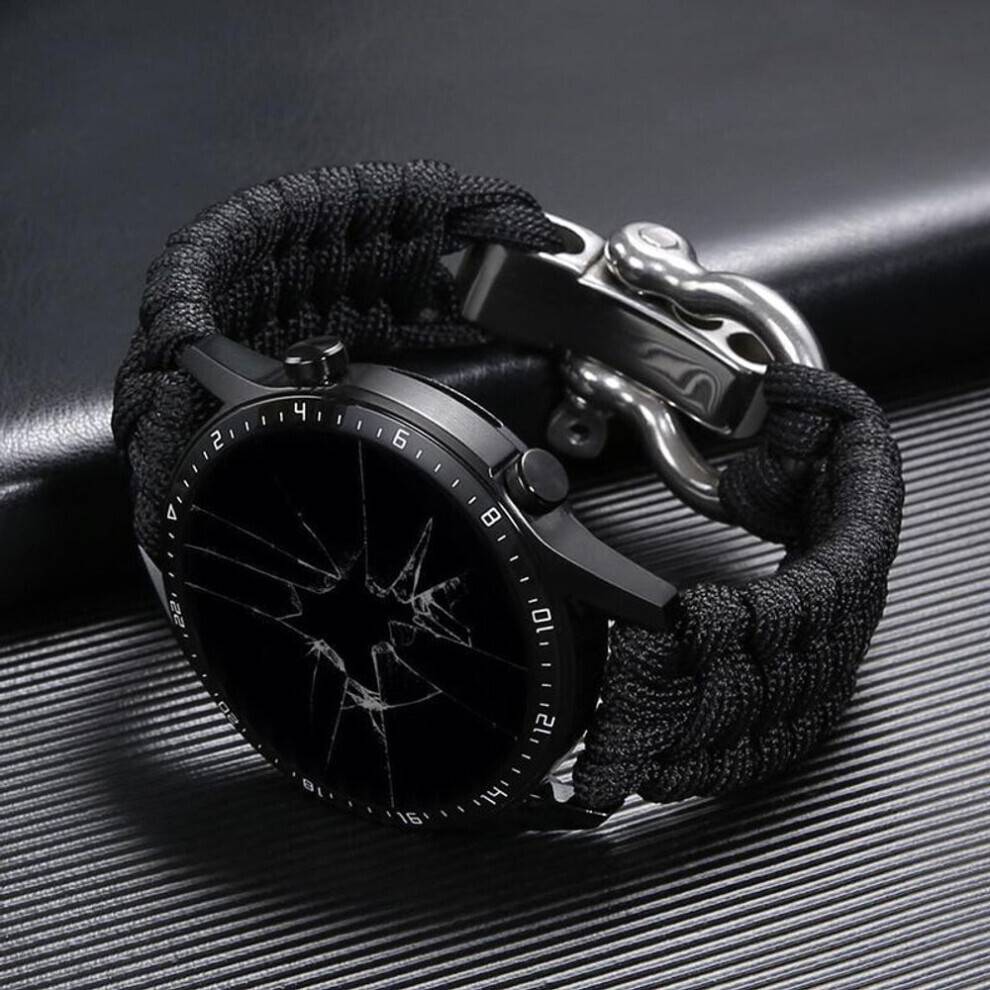Maxpower 20mm Adjustable Buckle Rope Watch Band