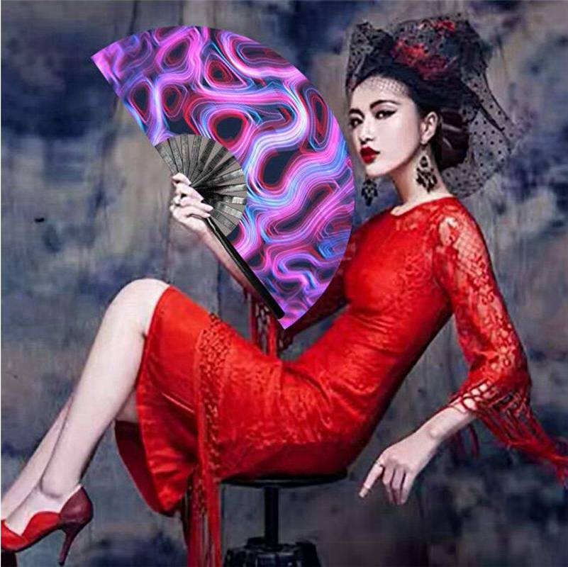 Tlily Raves Folding Handheld Fan