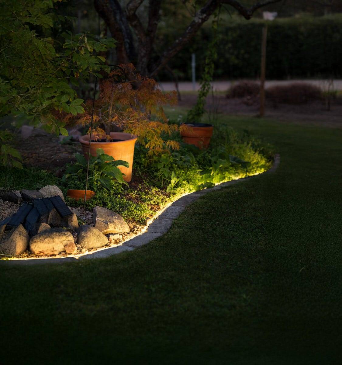 LED List Utomhus Solcell