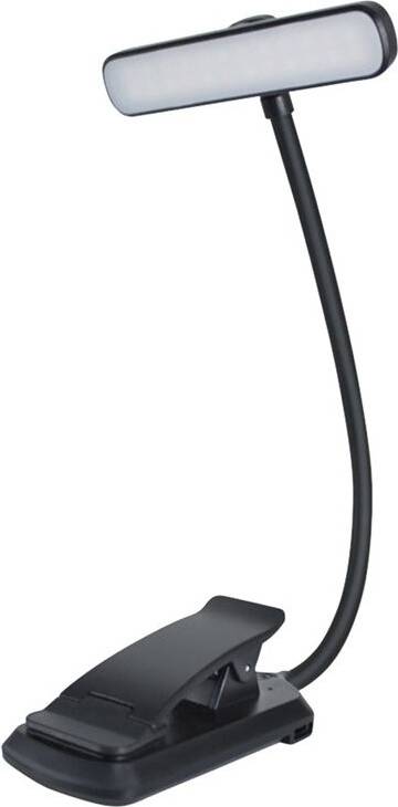 LED Book Light USB Rechargeable Desk Clip