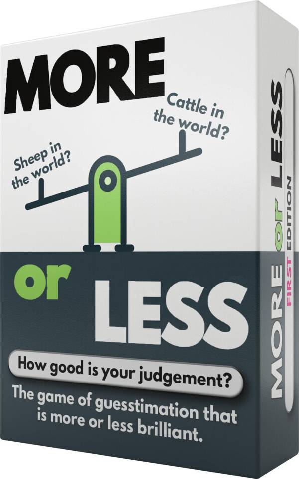 More or Less First Edition Card Game
