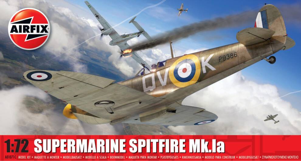 Airfix Supermarine Spitfire Mk.Ia Model Building Kit